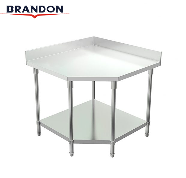 Double layer corner workbench