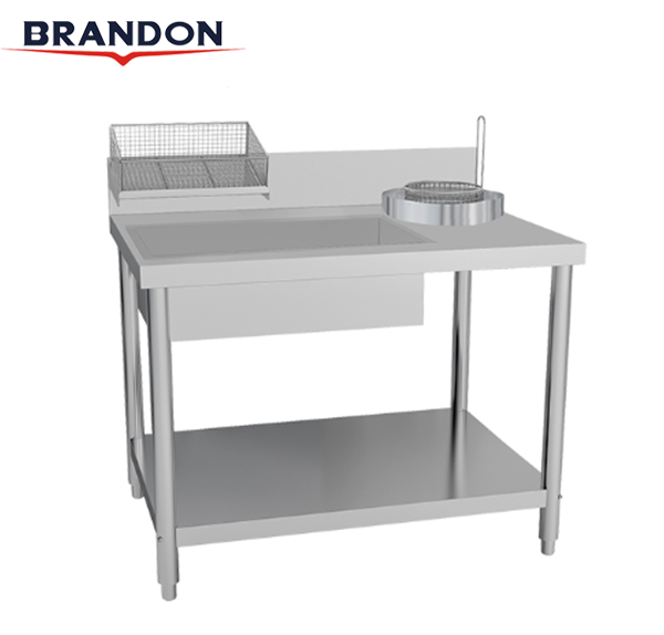 Powder wrapping table