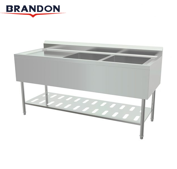Double star belt left platform with perforated frame