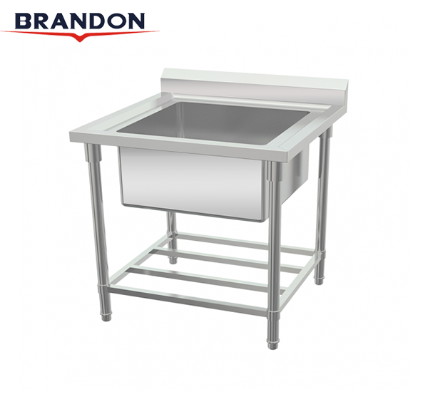 Single star basin platform with base frame