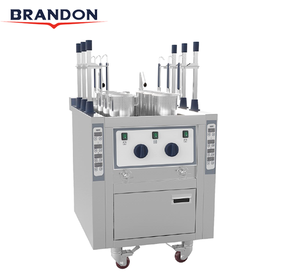 Brandon Noodle Boiler with Automatic Basket Lifting and Computer Control Board